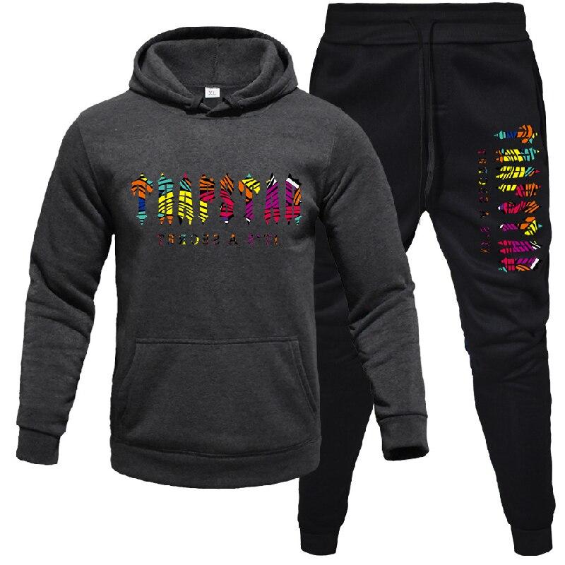 Herren Trainingsanzug 2-teilig - Sportset Mit Hoodie & Jogginghose