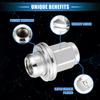 X Autohaux Wheel Lug Nuts Compatible for Toyota Tundra Sequoia for Toyota Land Cruiser 1998-2011 M14x1.5 Tire Lugnuts 5-20pcs
