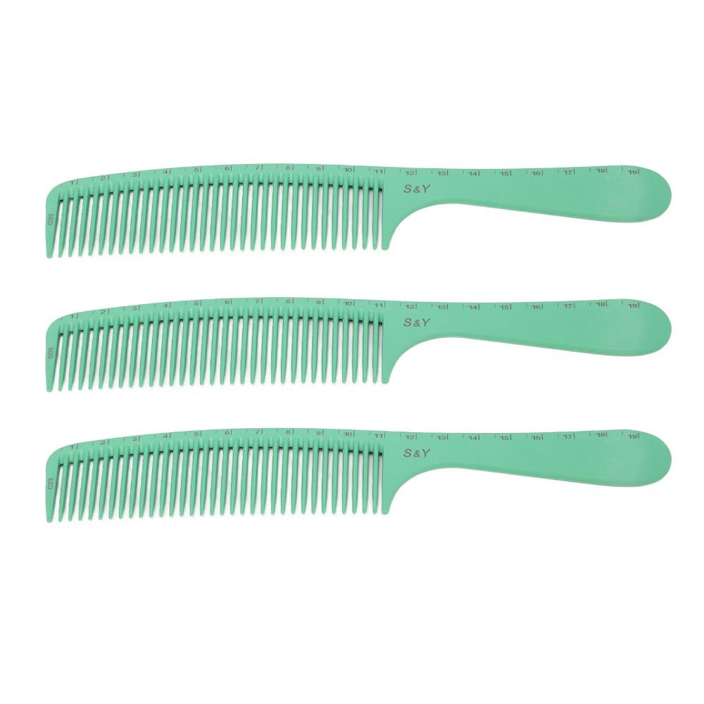 3pcs Stylish Detangling Hair Comb Practical Anti Static Comb Hair Styling Comb Daily Hair Care