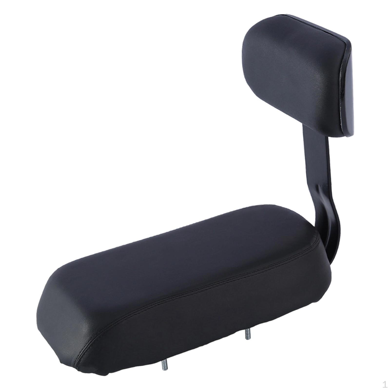 

Rear Seat Cushion Accessories with Backrest Direct Replaces Spare Parts to Install Comfort Bike чёрный