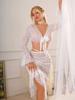 Holiday Style Sexy Perspective Lace Lace-up Top Long Skirt Set Pure Desire Erotic Underwear Set