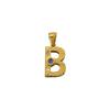 26 Letter Pendant Necklace 18K Pendant Series Ring Gold Color Independent Station Necklace Accessories Jewelry