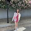 Sexy Berry Red Slimming Low-Cut Mini Dress - Waist-Cinching & Hip-Hugging Summer Fashion