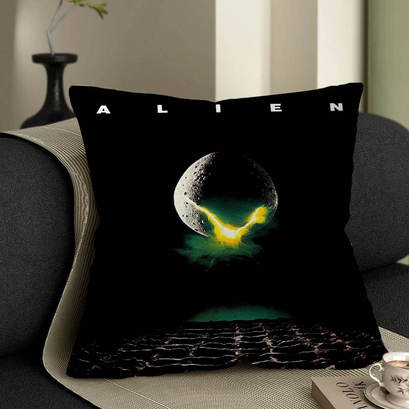 

Alien Movie Art Poster Alien Cushion Cover Car Throw Pillow Case For Sofa Car Christmas Gift xcm xcm 30X30cm