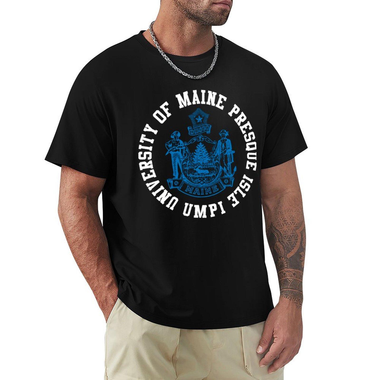 

Umaine Presque Isl TShirt Louboutins Tshirts man mens t shirts top quality 4XL