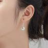 Elegant Silver Hollow Round Ball Earrings for Women: 2026 Japanese & Korean Style – Perfect Gift for Her