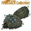 ENSKY Studio Ghibli Pullback Collection Nausicaa of the Valley of the Wind Ohmu/Gentle Green (1 Count)
