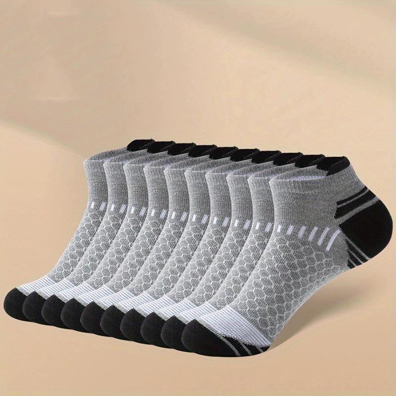 Men's Summer Outdoor Running Sports Breathable Colourer Short Tube Socks