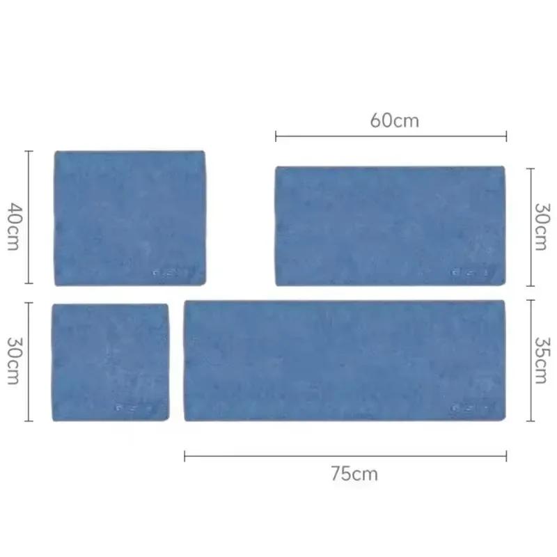 High-end Microfiber Auto Wash Towel Car Cleaning Drying Cloth Hemming Car Care Cloth Detailing Car Wash Towel Auto Washing Tools