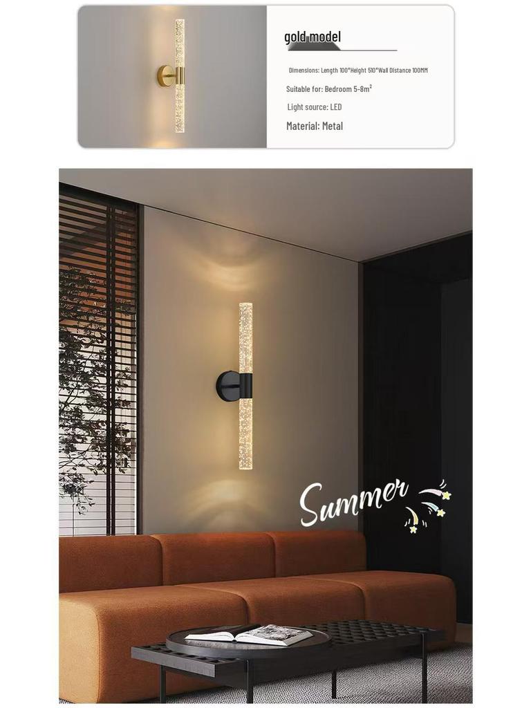 Modern Minimalist Nordic Wall Lamp - Bubble Design for Bedroom, Living Room, Staircase, or Aisle