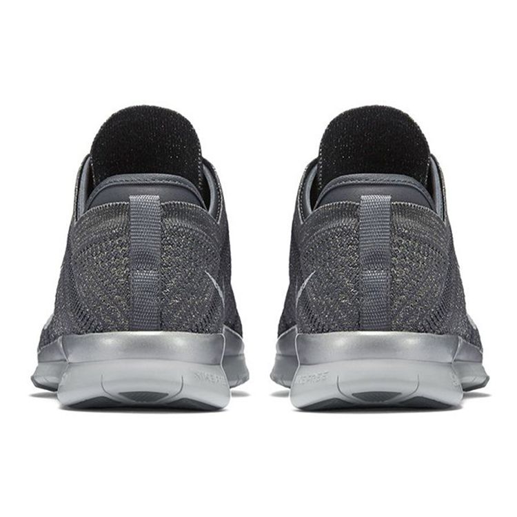 Nike Free TR Comfortable Fabric Shock Absorption Non-Slip Wear-Resistant Low-Top Casual Running Shoes Women sneakers Gray 804534-002