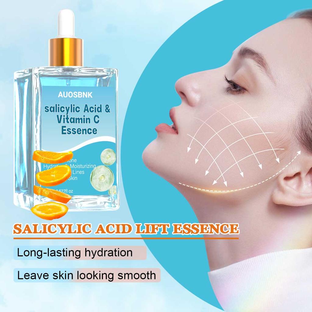 Watermelon Niacinamide Essence + Vitamin C Essence Set-15ml, Face Oil, Face Serum Combo, Christmas Gift-2Pcs