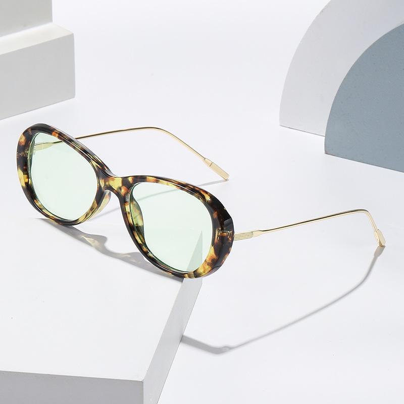 

New Arrival Vintage Round Sunglasses Women Men circular Sun Glasses Female Eyewear Metal Frame Sunglasses Male Female Eyeglasses MULTI