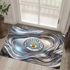 Manchester City Design Crystal Velvet Carpet Cozy Non?Slip Printed Rug For Bedroom Living Room Entrance