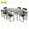 Zhongjing 2M Outdoor Portable Folding Table & 6 Chairs Set