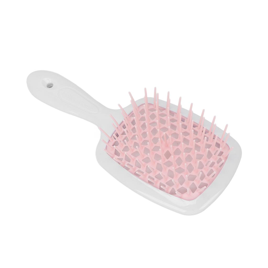 Detangling Massage Hair Comb Massage Head Honeycomb Brush Wet Hair Brush for Styling Blow Drying CombingPink