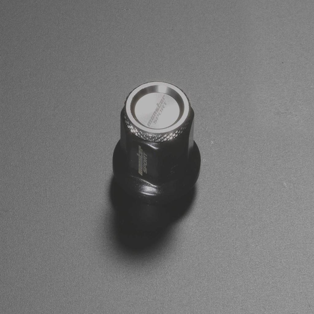 MONSTER SPORT 684520-0020GM Heptagon Wheel Nut Type-2 M12 X P1.25 Set of 20 Light