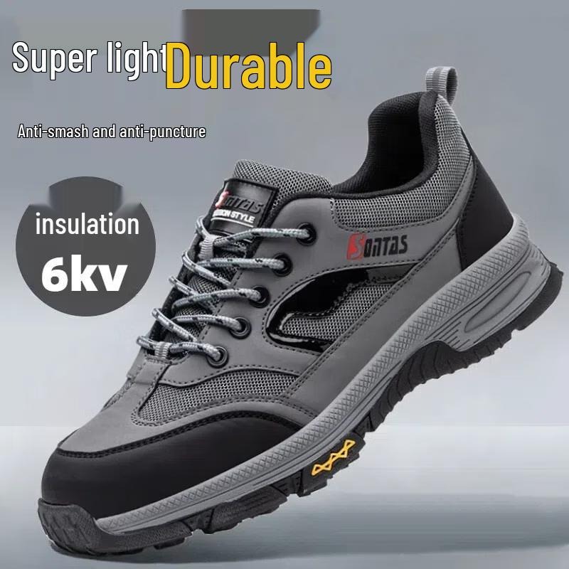 League Messenger Men s Steel Toe Safety Shoes 40