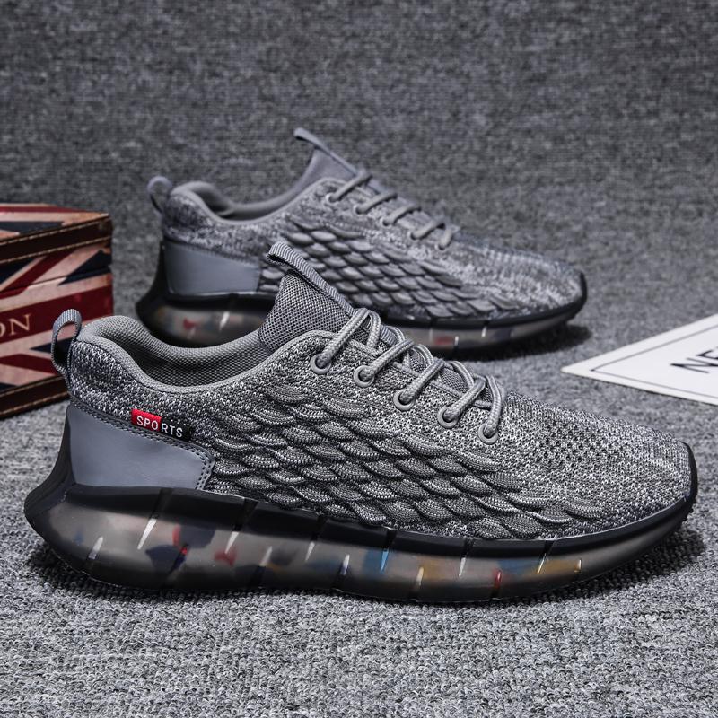 

Мужские летние туфли из кокоса, дышащие, тонкие, сетчатые, мужские, с мягкой подошвой, черные, для папы, модные 44 серый