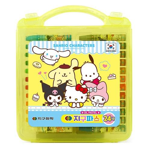 Sanrio Characters Crayons 24 Vibrant Colors