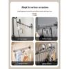 Stainless Steel Drill-Free Movable Wall Hook