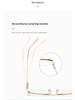 Retro Rhinestone Cat-eye Anti-Blue Light Glasses: Fashionable Color-changing Metal Frames