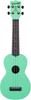 KALA The Waterman Plastic Soprano Ukulele, Matte Color, KA-SWB-GN2106 [Successor To the KA-SWB-GN] (Case Included)
