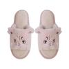 Cute Cartoon Home Thickened Warm Plush Soft Bottom Open Cat Cotton Slippers Couple