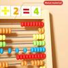 Calculating Beads Number Arithmetic Abacus Wooden Early Math Learning Toy  Preschool