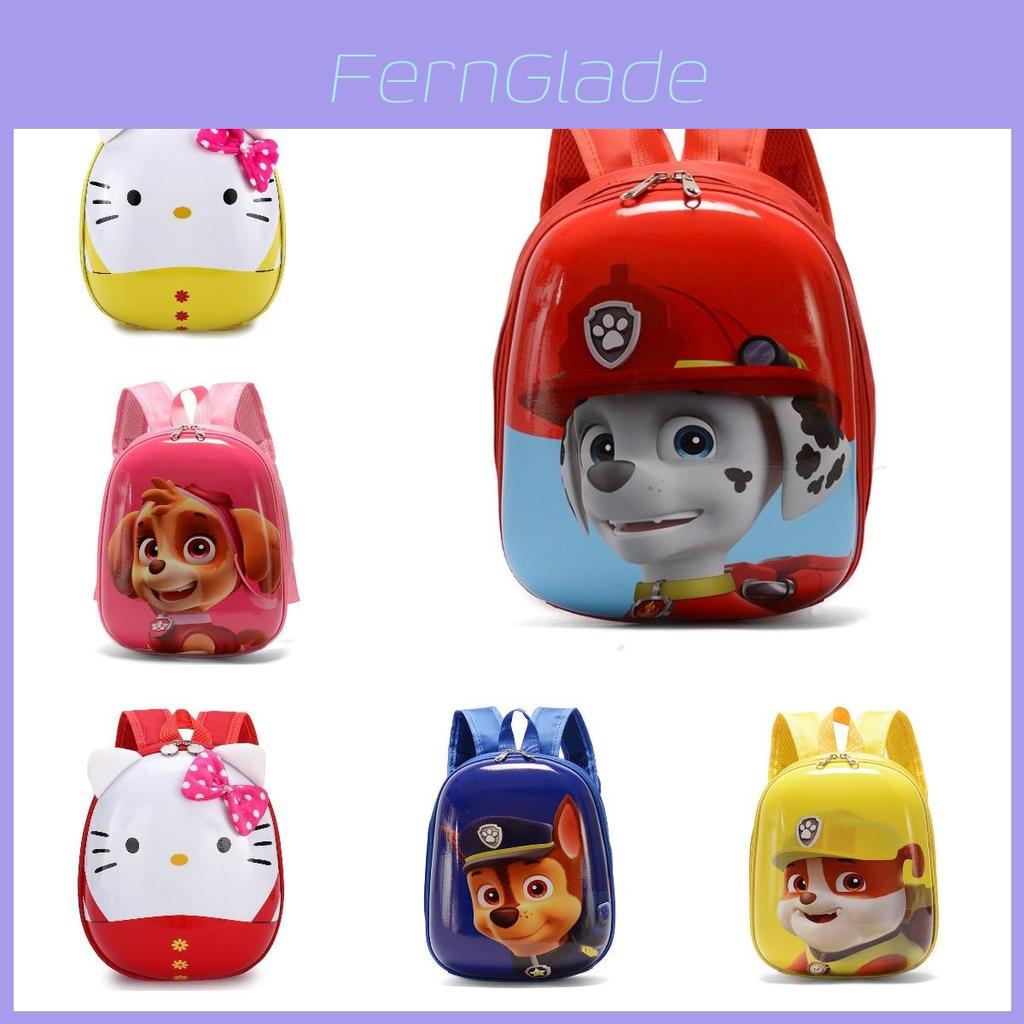 Cute Cartoon Pattern Hard Shell Backpack For Kids Water Proof And Wear-resistant