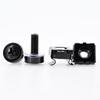 M6x16mm M6x20mm Black Carbon Steel Screw Nut Set For Rack Mount Server Cabinet Shelves Phillips Bolt Cage Nuts Kit 20Set M5 M6