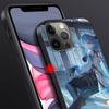Puzdro pre Apple Iphone 11 13 12 Mini 14 Pro Max Xr 7 8 +Se 2020 Xs 6 6s Plus 5 5s Čierny silikónový kryt na telefón Genshin Impact