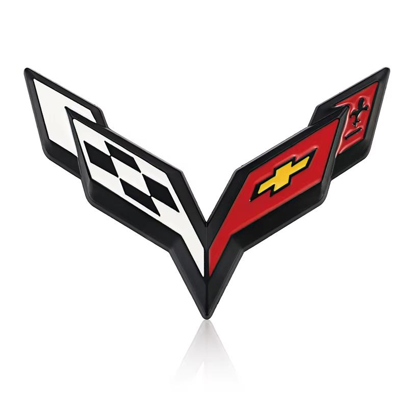 3D Metal Car Emblem Badge Sticker Decoration For Chevrolet Cruze Sonic Silverado Corvette Trax Camaro Captiva Suburban Equinox