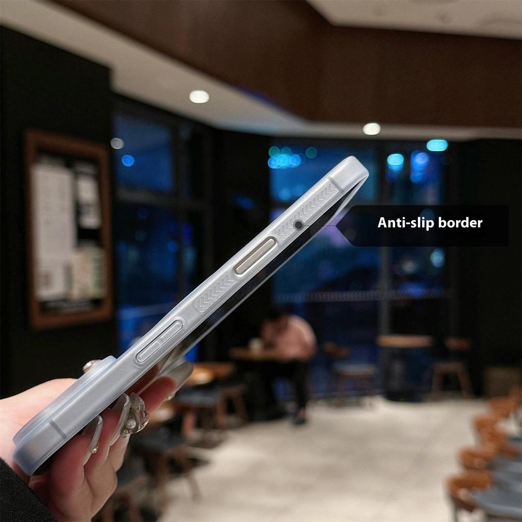 For iPhone 16 Case Compatible with MagSafe Matte PP Ultra-Thin Phone Cover