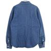 Raf Simons Logo Patch Denim Shirt Jacket M blueUsed