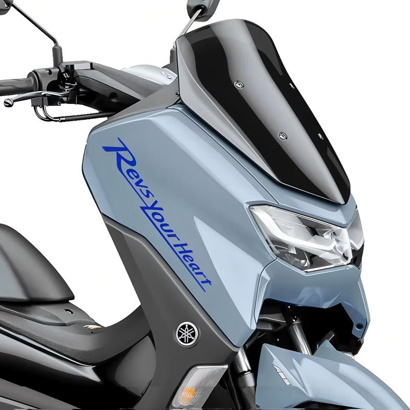 Geeignet für YAMAHA NMAX155 Motorrad Scheinwerfer Modifikationsaufkleber - wasserdichte und reflektierende Dekorationsaufkleber