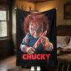 1 Stück Chucky Puppe Plüschdecke Weich Bequem Alle Jahreszeiten Geeignet Sofa Büro Reise Festliches Geschenk