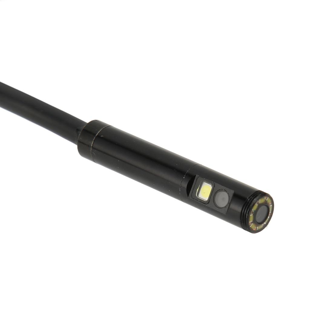 WiFi Borescope 1080P Dual Cameras IP67 Waterproof Wireless Inspection Endoscope with 6 LEDs for Pipeline Sewer Engine