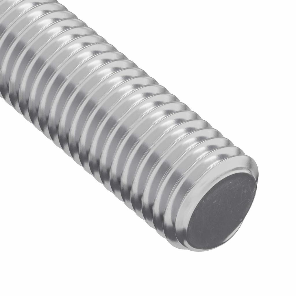 Threaded Rod 2 pcs Silver 6 x 135 mm Steel
