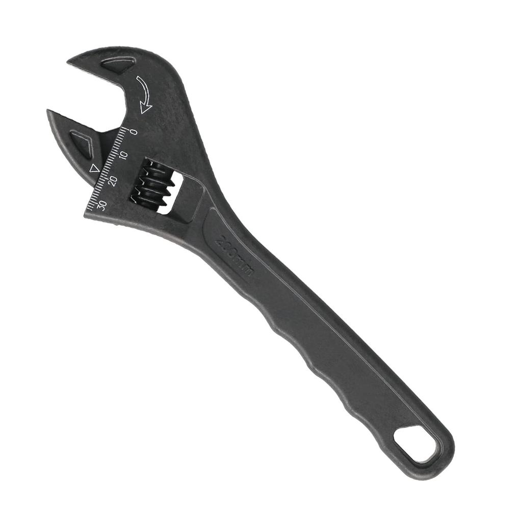 Jeffcom Carbon Adjustable Maximum Opening Width Black Wrench, 30mm, DCR-M200,