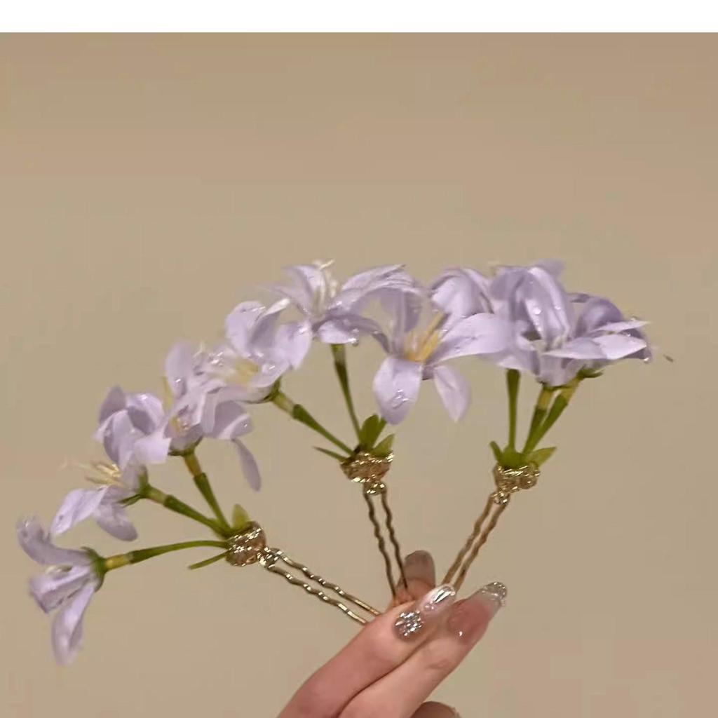 Chic Floral Fairy Hairpin – Elegant, Versatile Hair Accessory with Fresh, High-End Appeal