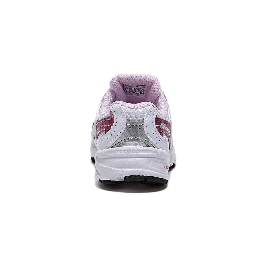 New Balance NB 530 Abrasion Resistant Low Top Toddler Shoes Silver Purple Infant And Toddler IZ530RK