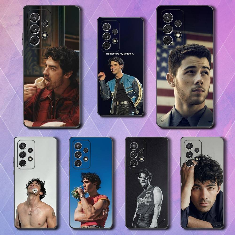 Singer J-Joe J-Jonas Phone Case For Samsung S25,S24,S23,S22,S21,S20,S10,Ultra,Plus,Lite,FE,Soft Silicone Black Cover