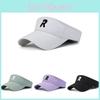 R Letter Cotton Hat Visor Cap Sun Protection Breathable Baseball Gifts Caps