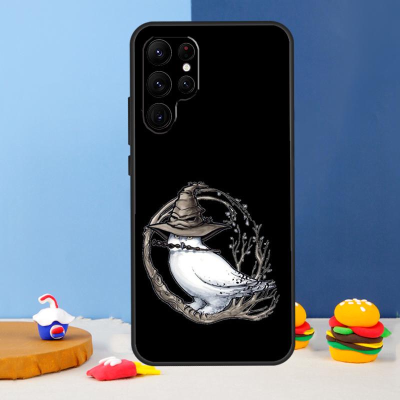 Cartoon Owl Collage Phone Case For Samsung Galaxy S24 S25 Ultra S9 S10 S20 S22 S21 S23 Plus S24 FE Cover Coque