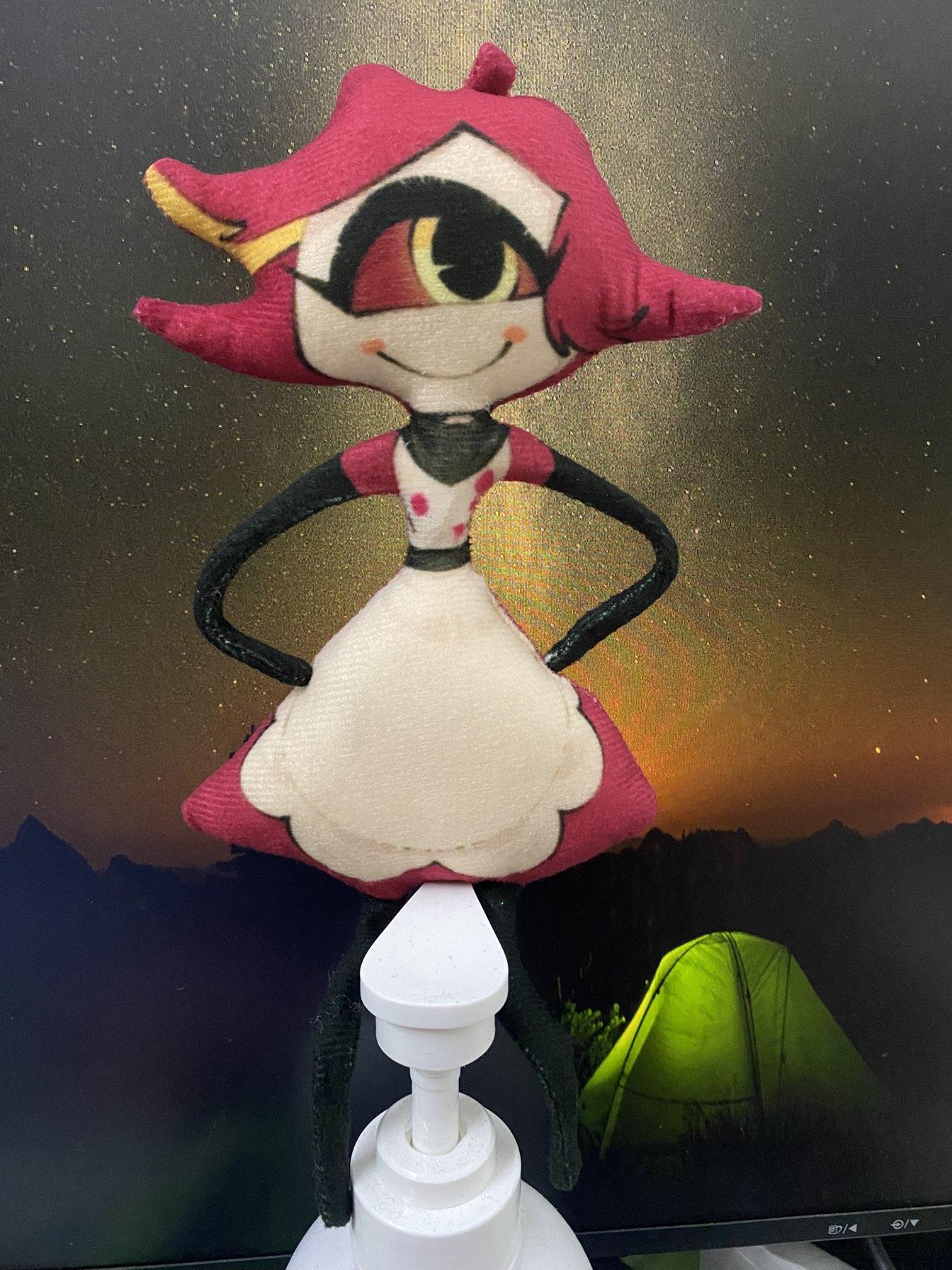 Hazbin Hotel S2 Schurkachtige Vox Knuffel Zacht Gevuld Cartoon Poppetje Abstract Gewricht Flexibel Voor Fans Film Tv Verzamelaar