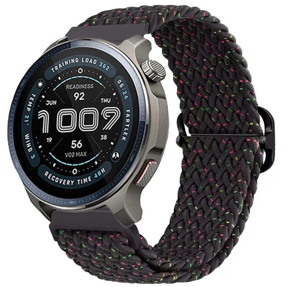 22mm 20mm Nylonový řemínek pro Amazfit Balance 2 1/Bip 6 5 Sportovní náramek Řemínek pro Amazfit GTR 47mm/GTR 4 3/GTS/Active 2