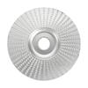 Carbide Wood Shaping Disc for Angle Grinder Woodworking Grinding Tool Flat Burr Disc Durable Milling Cutter for Wood Surface Preparation