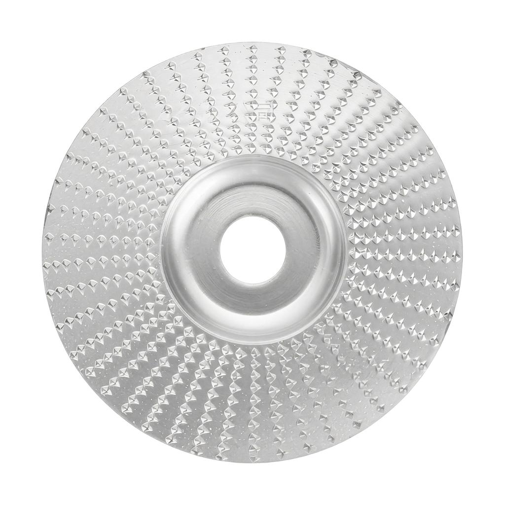 Carbide Wood Shaping Disc for Angle Grinder Woodworking Grinding Tool Flat Burr Disc Durable Milling Cutter for Wood Surface Preparation