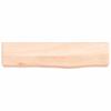 VidaXL Wall Shelf 40x10x6 Cm Solid Untreated Oak Wood 363502